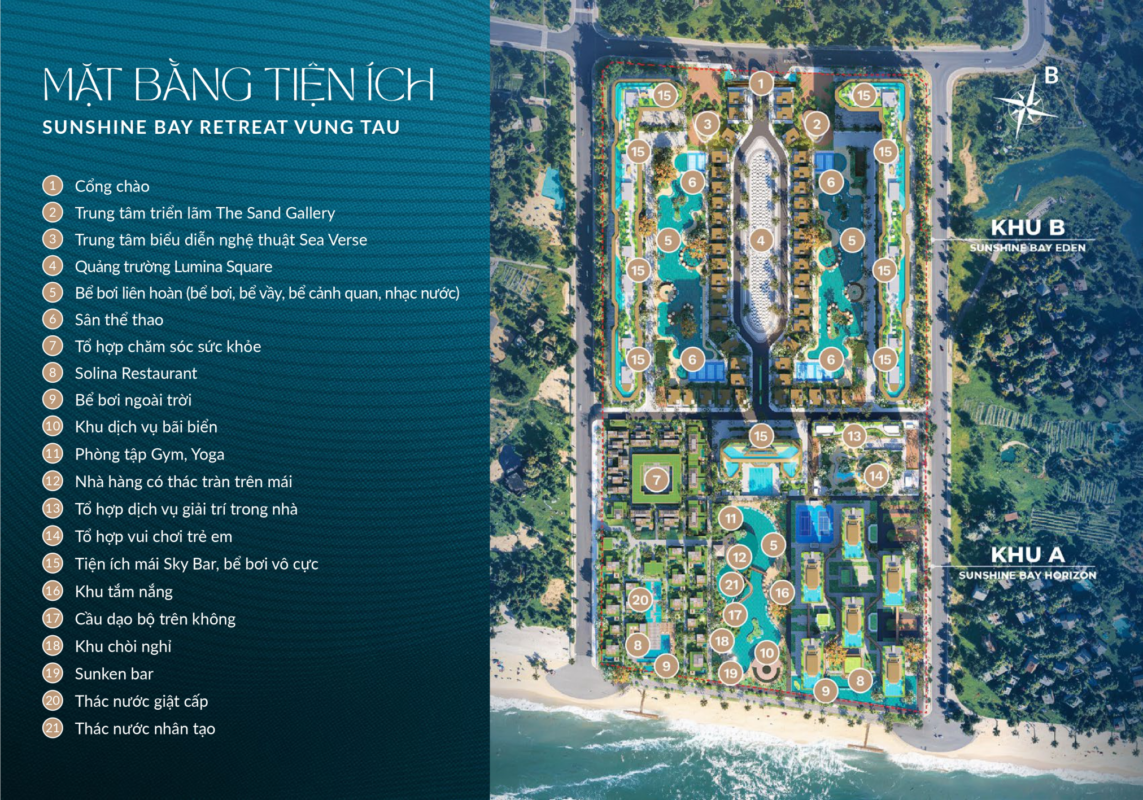 Tien ich Sunshine Bay Retreat