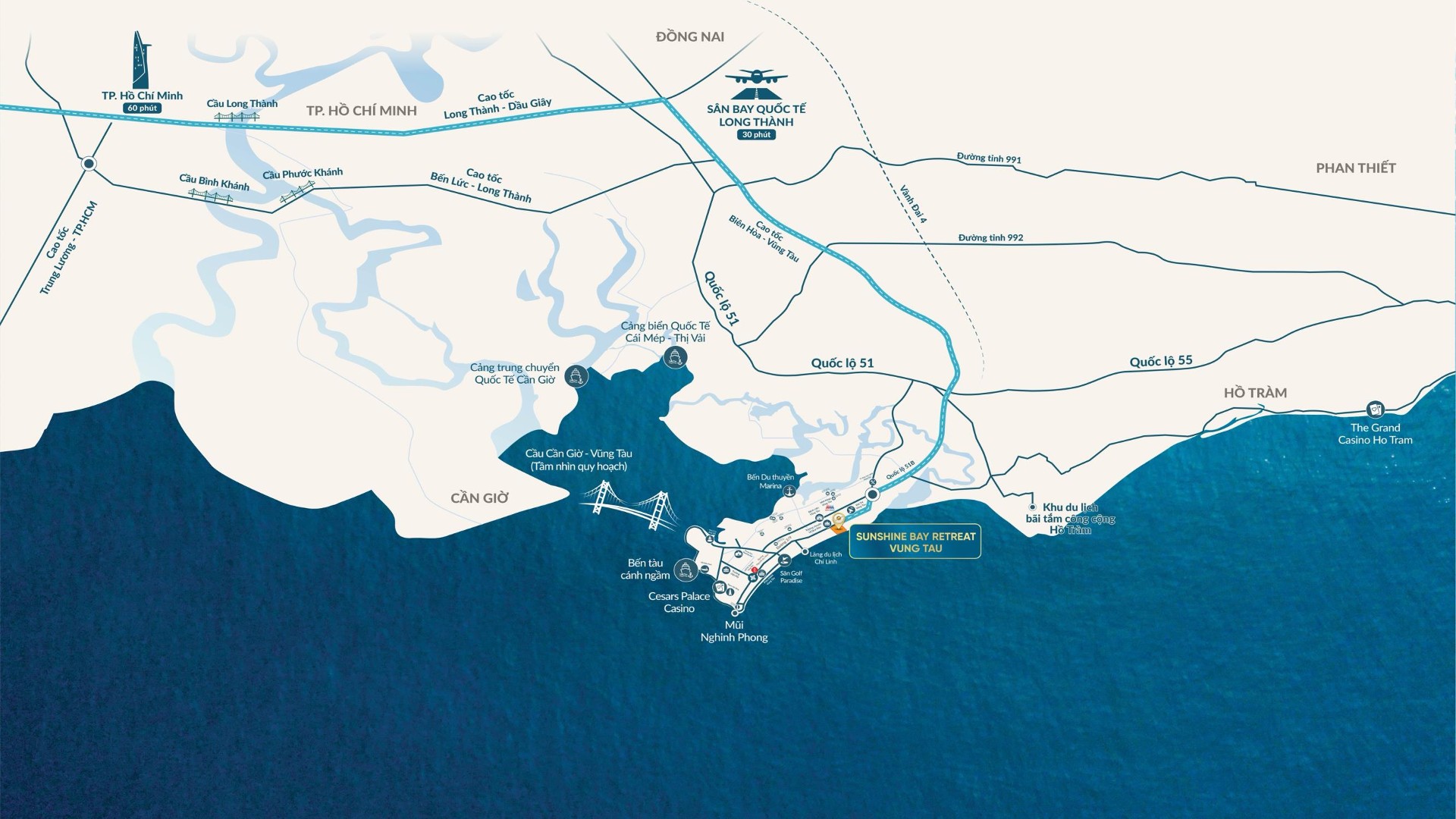 vi tri du an sunshine bay retreat vung tau