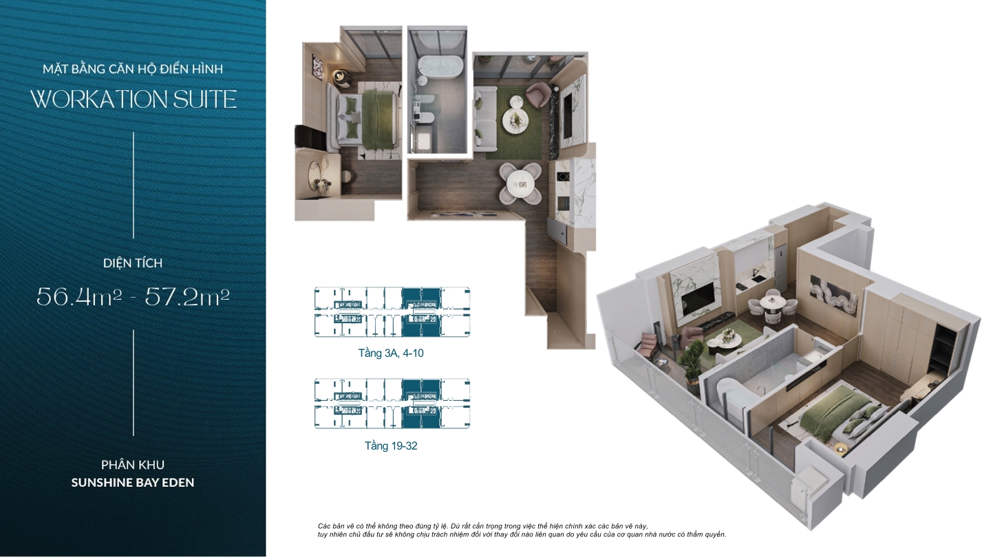 Sunshine Bay Eden 1 phong ngu
